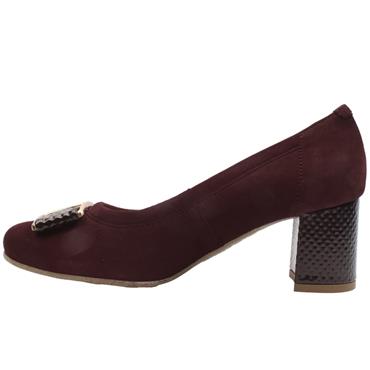 BIOECO 5754 3034 SHOE - BURGUNDY SUEDE